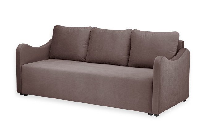 Изображение товара Диван-кровать Мокко Еврокнижка размеры 210х85х100 см спальное место 143х190 см