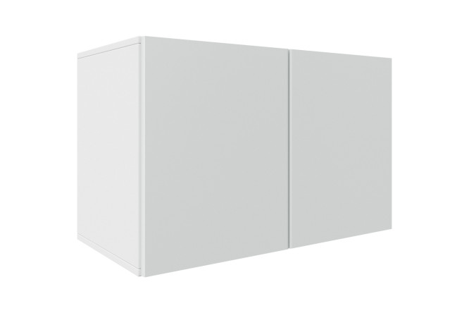 Антресоль Оскар Мун 80x50x39.6 см, цвет каркаса белый, фасада тальк