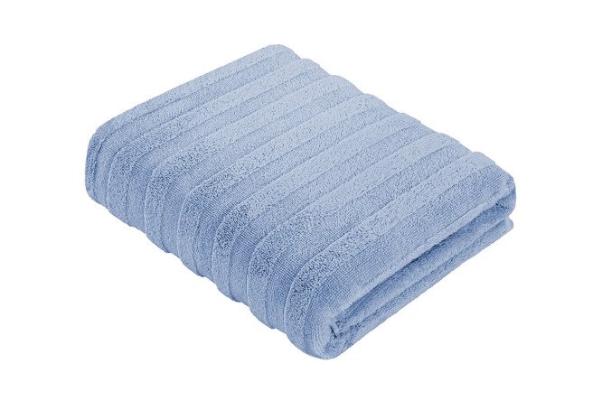 Изображение товара Набор полотенец Palermo 2 шт 100% хлопок, 460 г/м2 пудрово-голубой