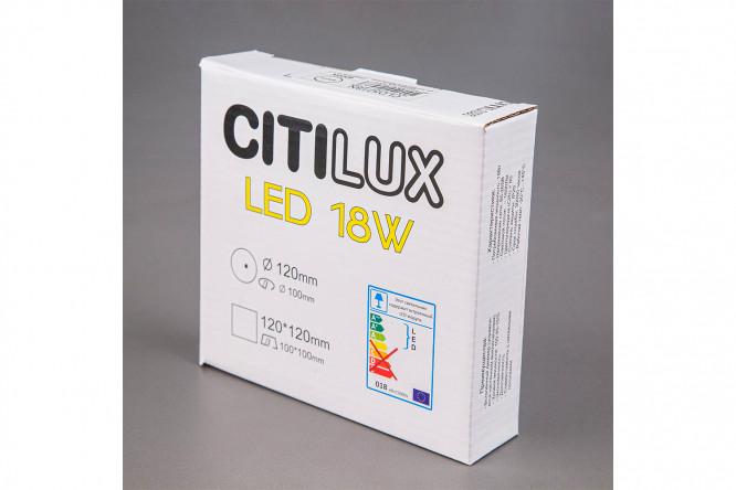 Фото 12 Светильник встраиваемый CITILUX Вега LED, 11.5 см