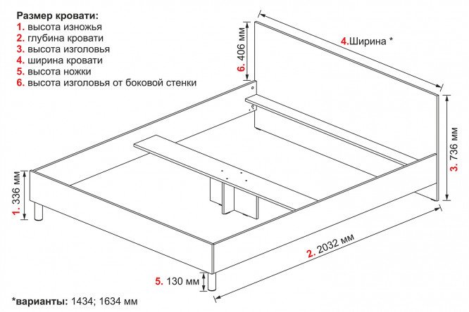 Схема сборки стенки ирен