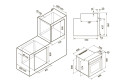 Электрический духовой шкаф KRONAsteel Ritus KROE059 45 BL/BL G2, чёрный 44.7х59.1х57 см