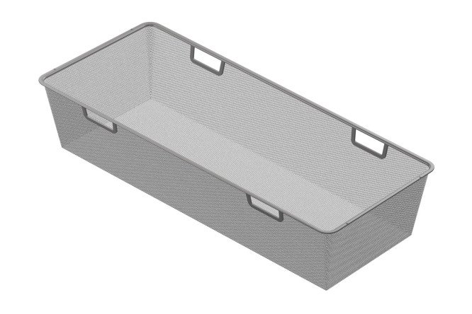 Изображение товара Мелкосеточная выдвижная корзина Оскар для шкафа 89,3х18,5х36,8 см