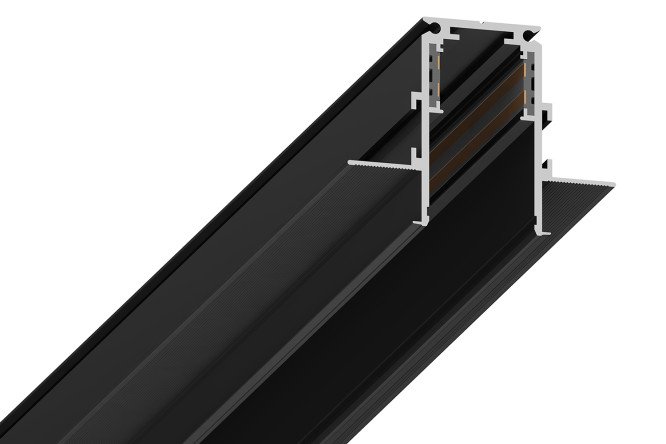 Изображение товара Встраиваемый шинопровод AMBRELLA LIGHT Track System Magnetic 6x4.68x300 см черный