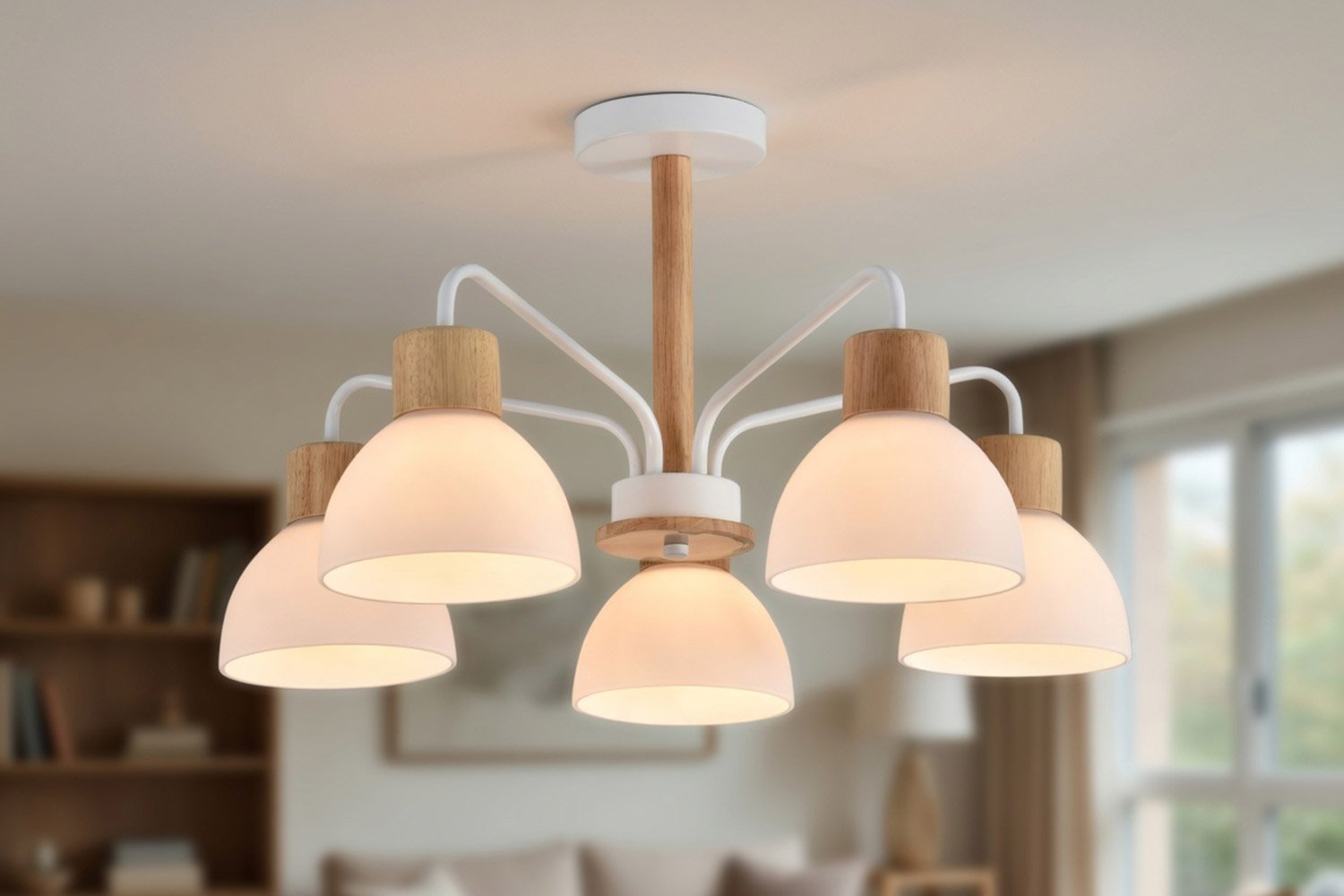 Люстра SCHAFFNER Cerrado 20 кв.м., 59x32x59 см, E27