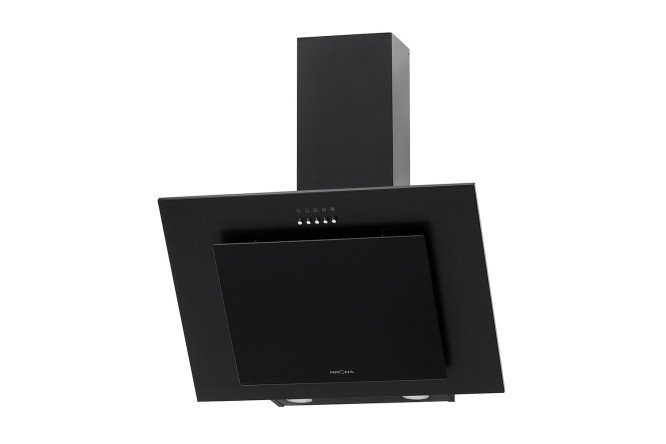 Изображение товара Вытяжка KRONAsteel Vierkant 600 KRHD175 BLACK PB цвет чёрный, 59.7х37х36 см