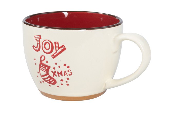 Изображение товара Новогодняя кружка Joy 460 мл керамика праздничный дизайн