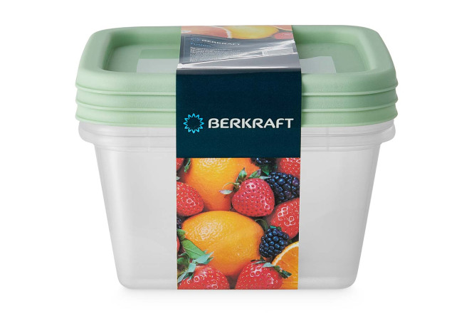 Фото 9 Набор ёмкостей для продуктов BERKRAFT Fusion 630 мл