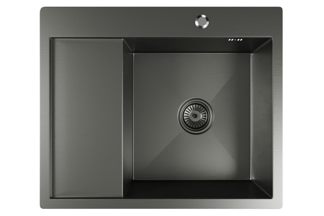 Изображение товара Врезная кухонная мойка MIXLINE Pro 552929 60х50х20 см из нержавеющей стали