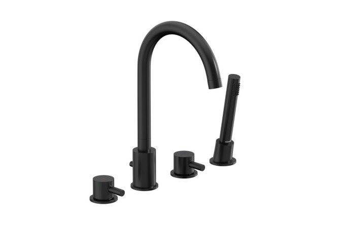 Смеситель для ванны и душа DAMIXA Scandinavian Pure 360400300 4-секционный