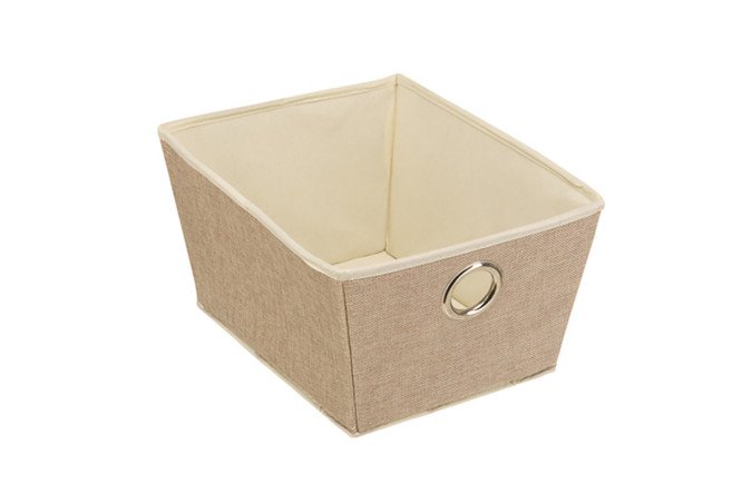 Изображение товара Короб для хранения вещей Лён 33x18x25 см