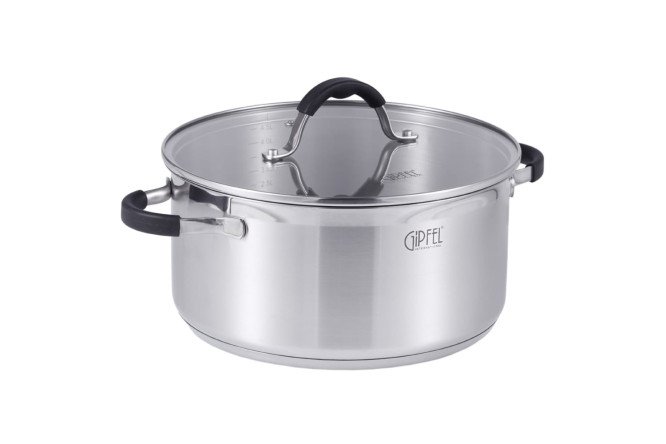 Изображение товара Кастрюля GIPFEL Metropole 5.2 л нержавеющая сталь индукция