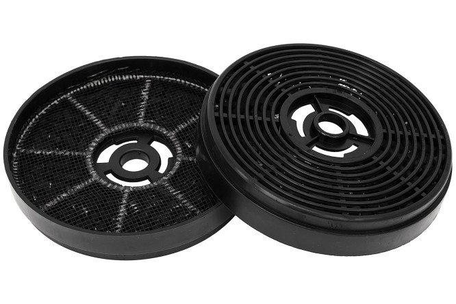 Изображение товара Комплект угольных фильтров KRONAsteel FK4 KRCF012 2 шт. черный