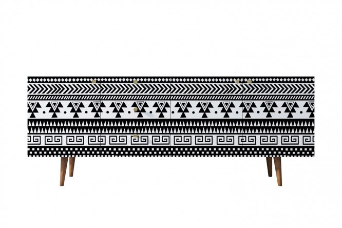 Изображение товара Комод Berber 180х70х40 см стильный мебель для хранения с принтовым фасадом