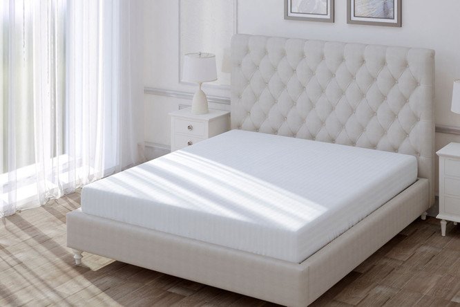 Простыня Warm White Поплин 220х240 см, Евро