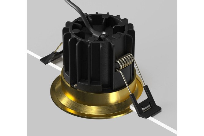 Светильник встраиваемый MAYTONI Downlight Round 8x6x8 см, LED