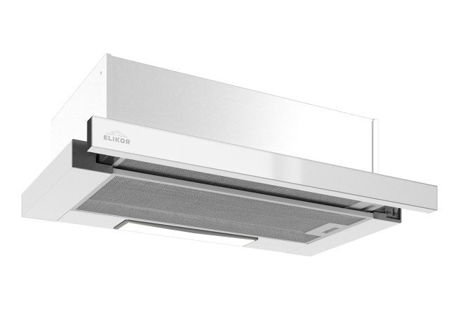 Изображение товара Вытяжка ELIKOR Интегра glass 60П-650-В2Л КВ II М-650-60-259 белая 60х30.8 см