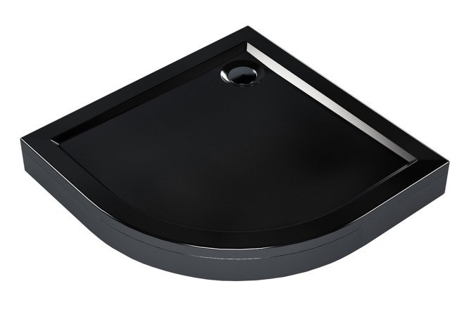 Изображение товара Поддон универсальный MELODIA DELLA VITA Allegro MTYAG8080bk 80х14х80 см