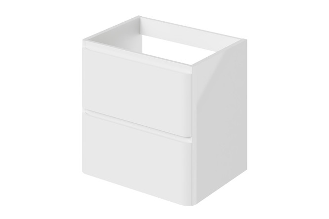 Изображение товара Тумба под раковину подвесная Roberto 59.2 см, цвет каркаса белый, фасада белый