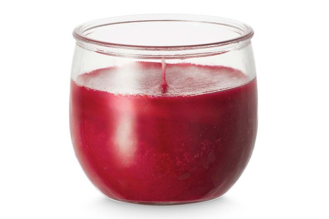 Изображение товара Ароматическая свеча в стакане Aladino с запахом клубники и малины