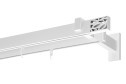 Карниз двухрядный ARTTEX Хай-тек Шарм 240(249,2) см