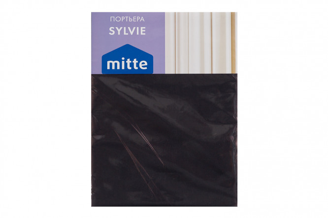 Фото 8 Штора MITTE Сильвия (Sylvie) 140х260 см, 1 шт., цвет шоколадный