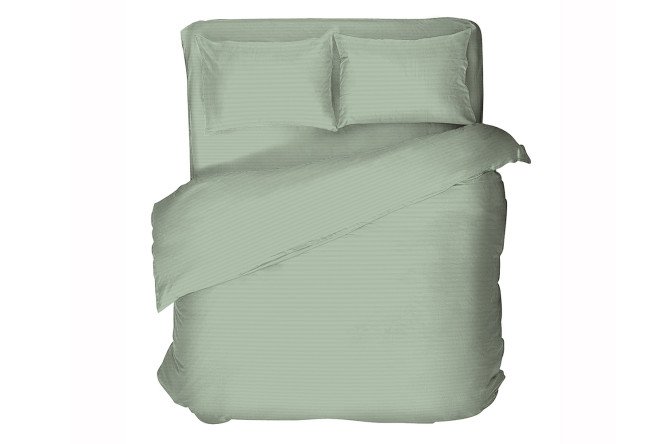 Пододеяльник Smoke Green Поплин 180х215 см, 2 спальный