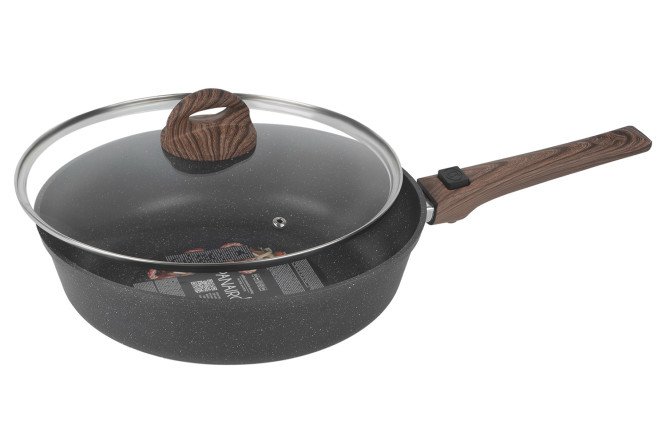 Изображение товара Сковорода с крышкой PANAIRO Ecoinduction 19 см Изображение товара Сковорода с крышкой PANAIRO Ecoinduction 19 см