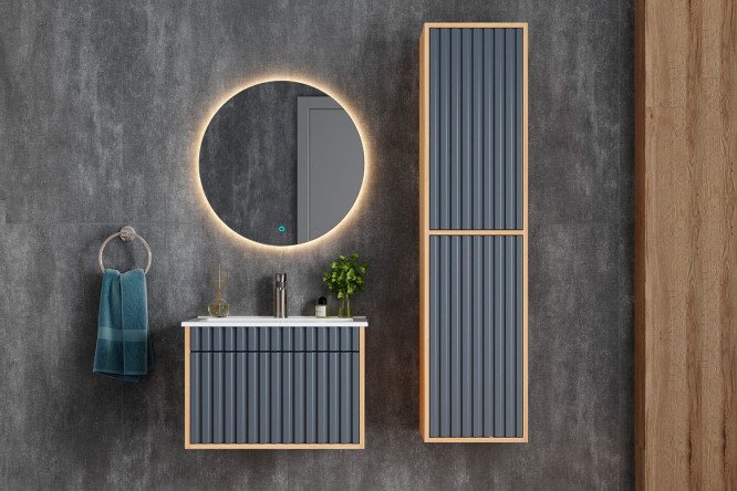 Изображение товара Ванный гарнитур  Дайлер 60, серый