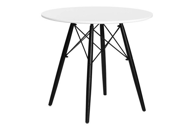 Изображение товара Стол обеденный DOBRIN Chelsea 80 Black 80х72х80 см