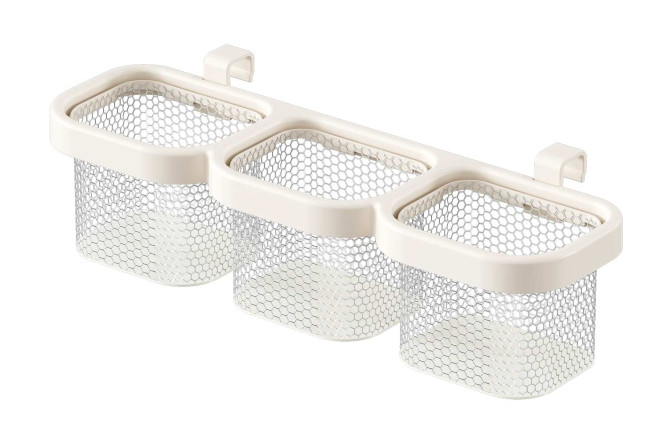 Изображение товара Подвесной органайзер для хранения Ppbh3w 56x18x18 см 3 корзины