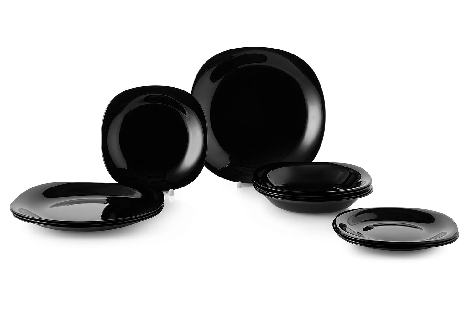 Обеденный сервиз EVIO Paola black noop