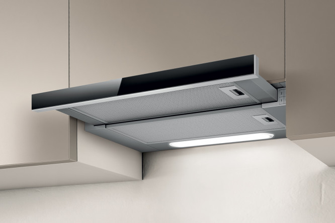 Изображение товара Вытяжка ELICA ELITE 14 LUX GRVT/A/90 цвет чёрный, 89 см