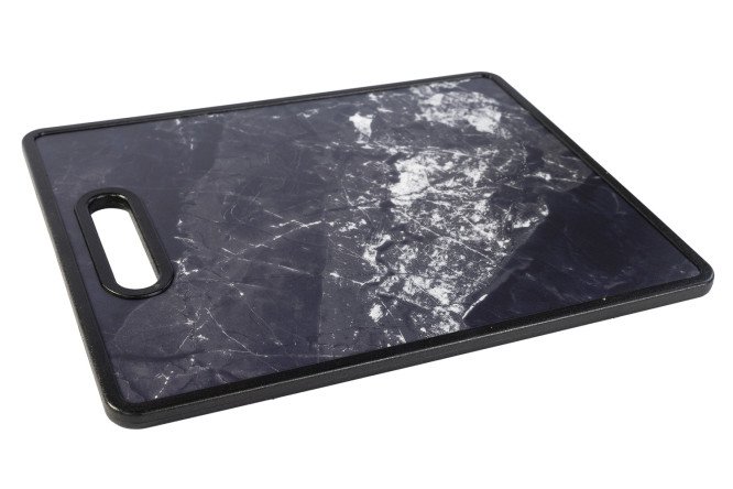 Изображение товара Разделочная доска Мрамор 30х1.2х38 см, 1 шт., Полипропилен