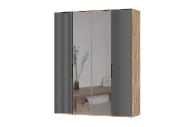 Изображение товара Шкаф 4-дверный Астория - вместительный и современный мебельный элемент