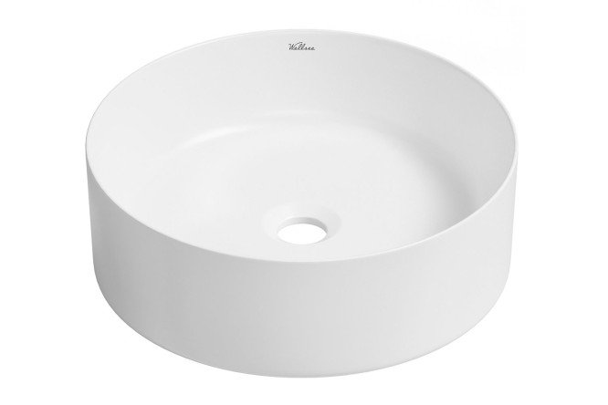 Изображение товара Накладная раковина Belle spa 335701000 38х13,5х38 см белый фарфор