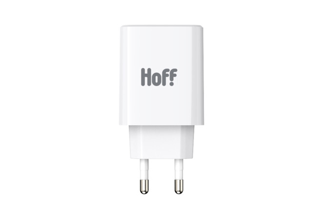 Изображение товара Сетевое зарядное устройство HOFF SG-PD20ME USB Type-A и Type-C для быстрой зарядки