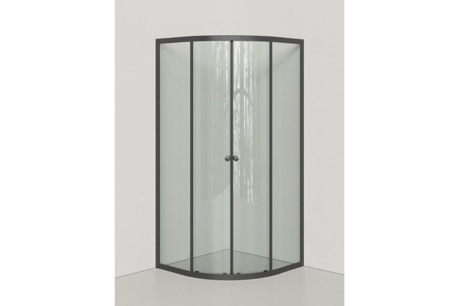 Изображение товара Душевой уголок ORANGE E01-090TB/G напольный 90x90 см современный дизайн