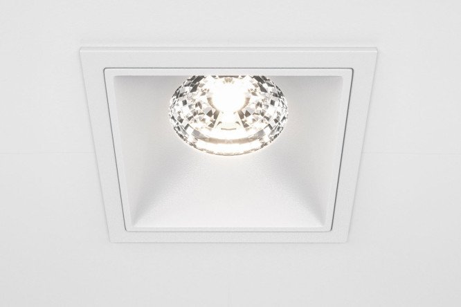 Светильник встраиваемый MAYTONI Downlight Alfa 8.5x6.3x8.5 см, LED