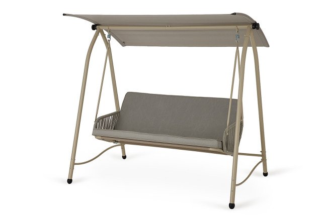 Изображение товара Садовые качели Madeline цвет каркаса серый, тента серый
