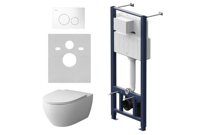 Изображение товара Инсталляция для унитаза AM.PM Awe IS49001.111700 подвесная