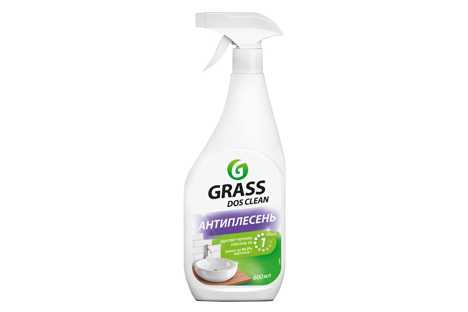 Чистящее средство для ванной комнаты GRASS Dos-clean Антиплесень 600 мл
