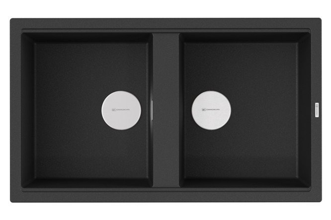 Изображение товара Врезная мойка OMOIKIRI Kitagawa 86-2-GB из artceramic 86х51х20 см