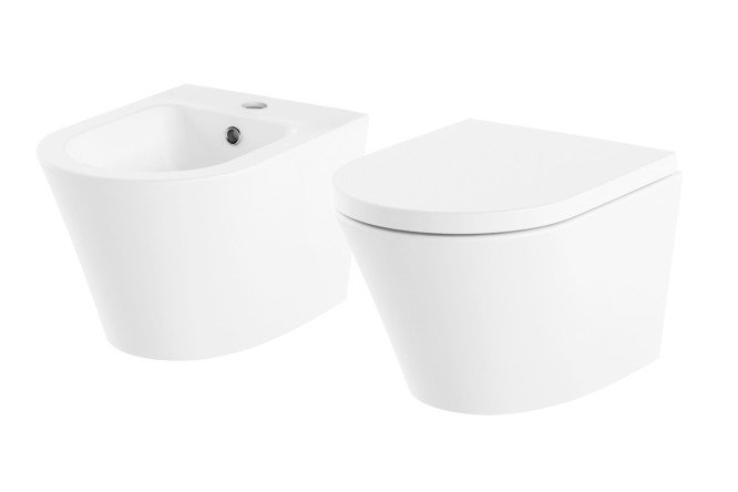 Изображение товара Комплект 2в1 Biore Compacto Rimless 36х40х47.5 см