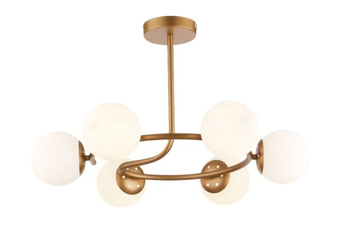 Светильник потолочный EVOLUCE Calabria 12 кв.м., 67x36.5x67 см, E14