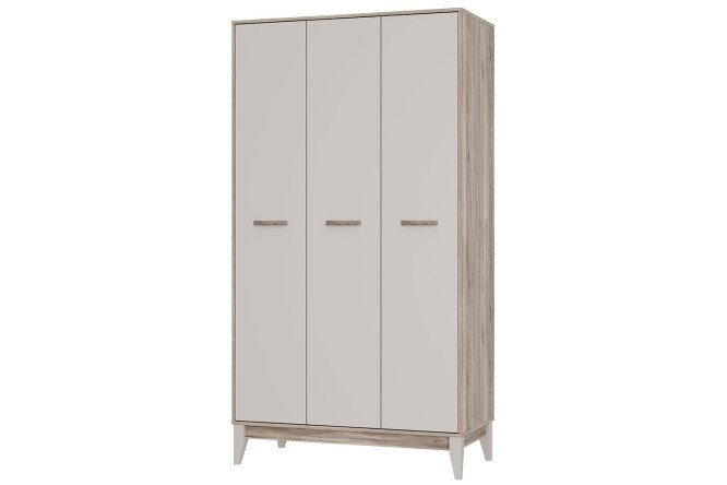 Изображение товара Шкаф 3-створчатый Скандика 118,6х220х59,2 см мебель для хранения