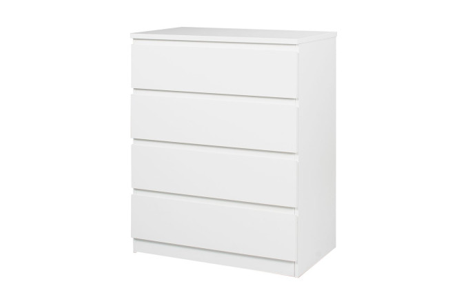 Изображение товара Комод 4 ящика Мальта белый современный стиль компактный мебель