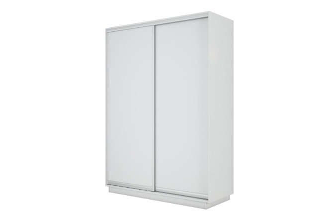 Изображение товара Шкаф-купе 2-дверный Slide-2 v.2 140х240х60 см Белый снег серебро