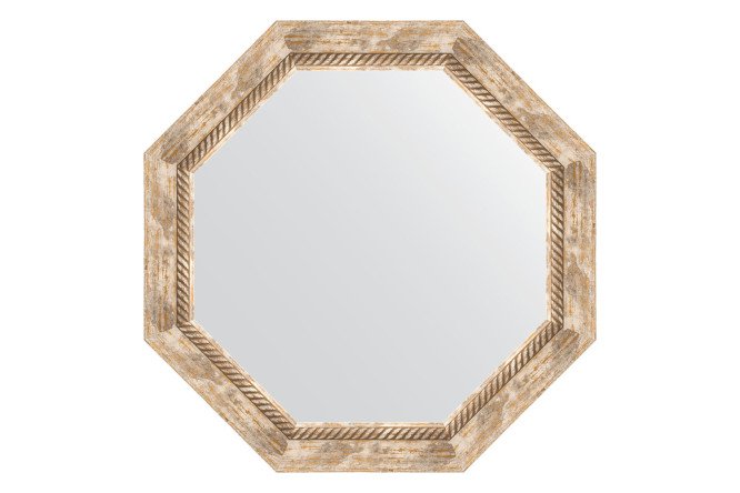 Изображение товара Настенное зеркало в багетной рамке EVOFORM Octagon прованс 63,2х63,2 см