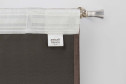 Штора ESTUDI BLANCO Colette 180х280 см, 1 шт., цвет кофейный